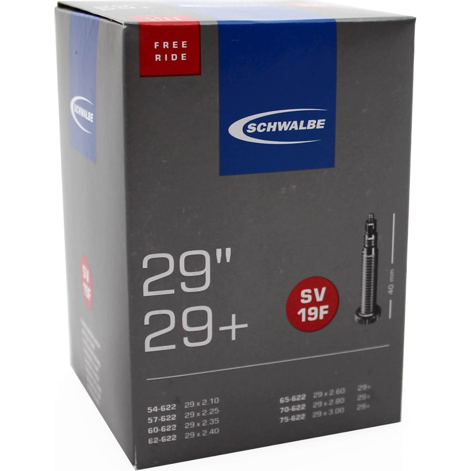 Binnenband SV19F 28/29x2.1-3.00 - 4026495794947