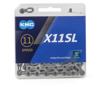 Kmc ketting 11-speed x11sl 118 links zilver - 4715575890234