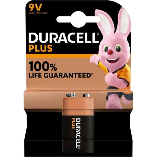 Duracell batterij Plus Power 6LR61 9V (1) - 5000394142190