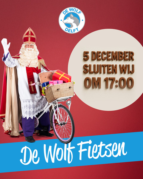 5 December om 17:00 dicht