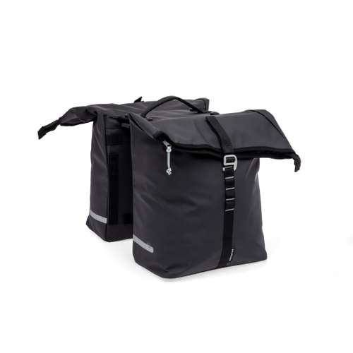 New Looxs fietstas dubbel Cantos black MIK 36L - 8714827985847