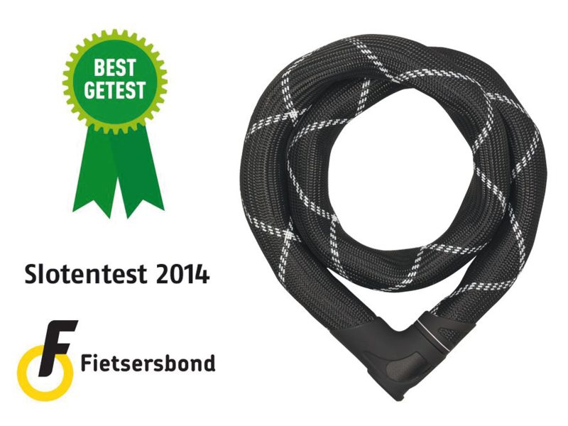 Abus Kettingslot 8210/110 Steel-O-Chain Iven Zwart - 4003318551536